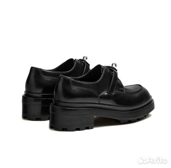 Лоферы Hermes First Oxford Shoe Black