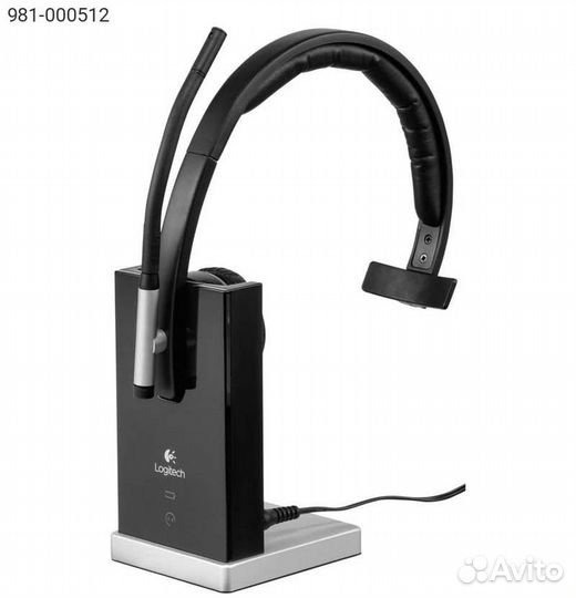 Гарнитура Logitech H820e Чёрный, 981-000512