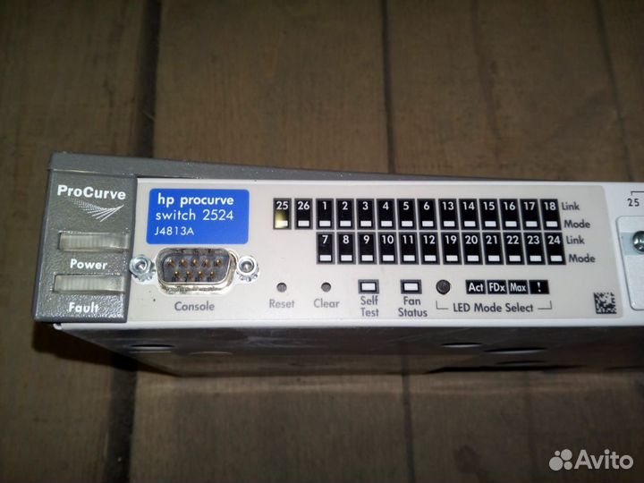 Коммутаторы HP ProCurve Switch 2524 J4813A