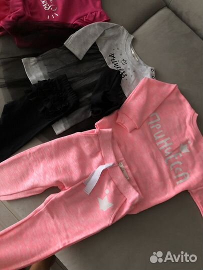 Детская одежда для девочек новая