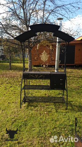 Кованый мангал