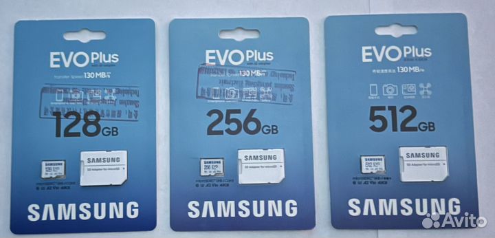 Карта памяти micro sd 128 256 512 samsung