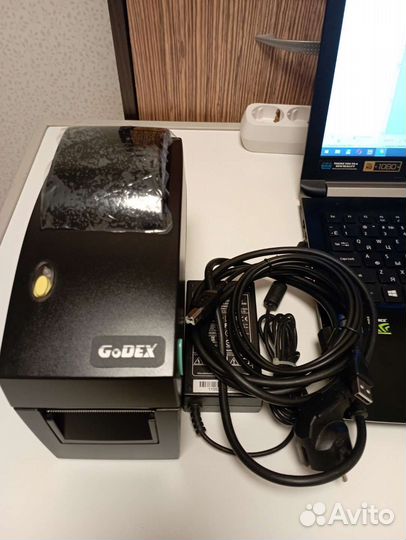 Принтер этикеток Godex DT-2 USB, Eth комплект