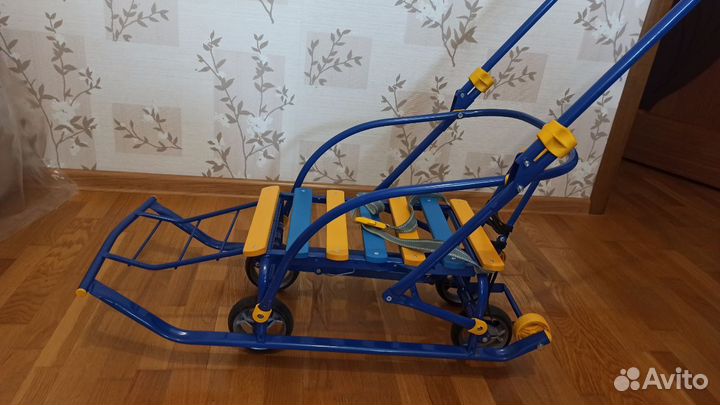 Санки складные с колесами Nika Nikki 3