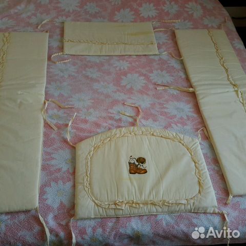 Бортики в детскую кроватку