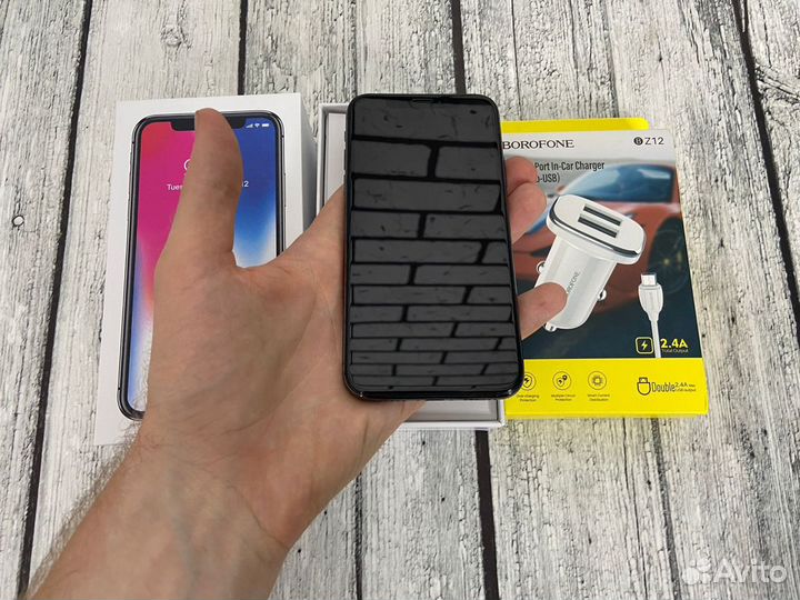 iPhone X 64 gb black A1362