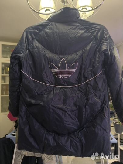 Пуховик для девочки 140