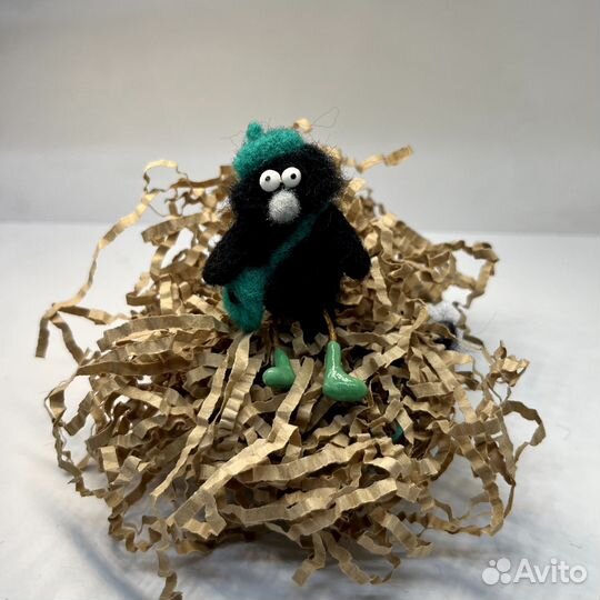 Брошь Грачонок