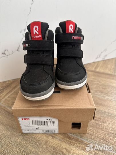 Детские демисезонные ботинки reima 22