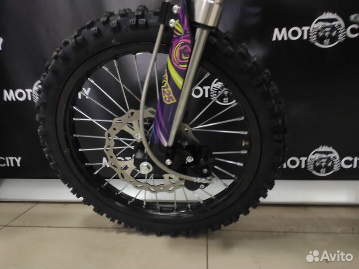 Питбайк BSE MX-125 17/14 Purple Dragon