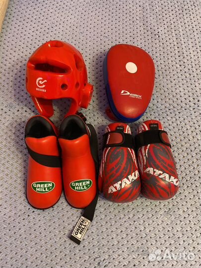 Набор экипировки тхеквондо