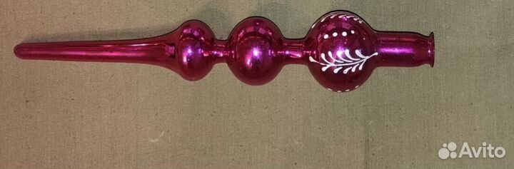 Елочная игрушка шпиль СССР