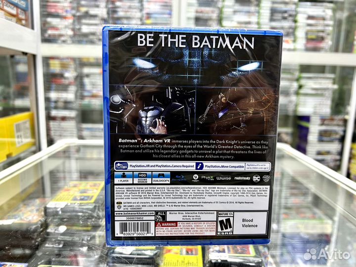 Batman Arkham VR PS4 Новый