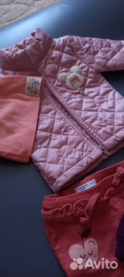 Одежда пакетом для девочки 68-74