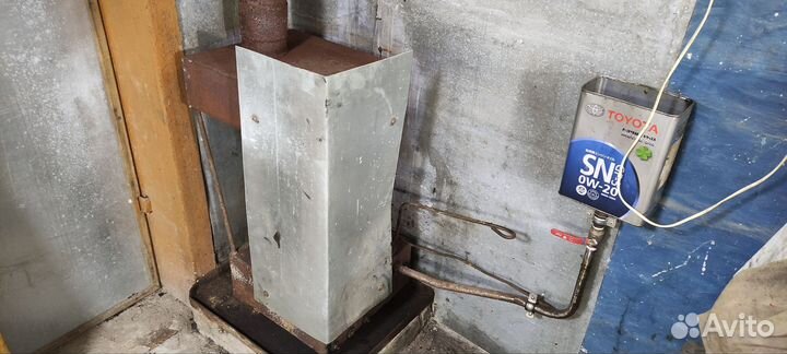 Печь на отработке