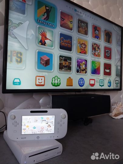 Nintendo Wii U 32+500 GB 150 игр прошитая Нинтендо