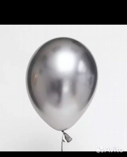 Шары латекс хром