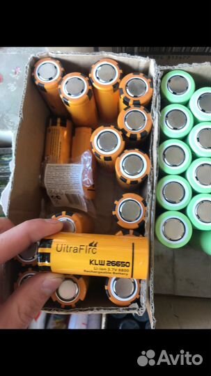 Аккумуляторные батарейки 26650