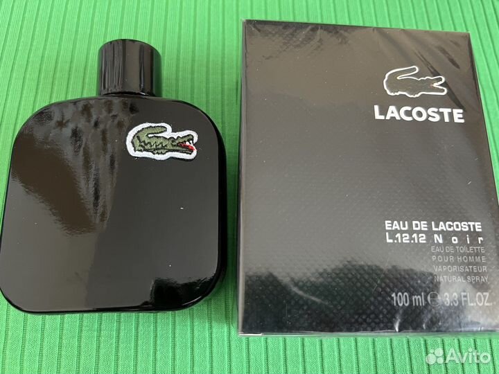 Парфюм Лакосте Бланк Ноир мужская