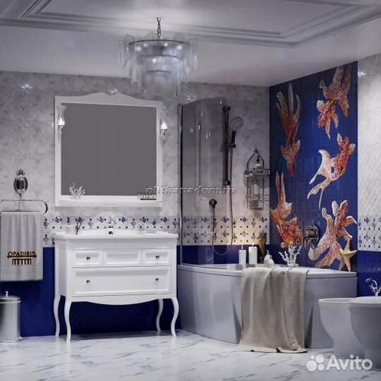 Opadiris Валери 00-00006751 Тумба 105 белая