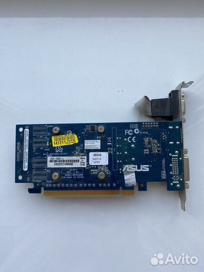 Видеокарта Asus geforce 210 1gb