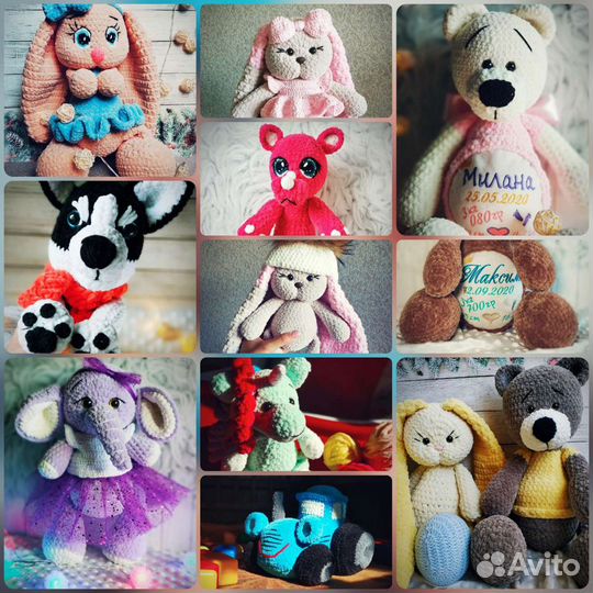 Вязанные игрушки