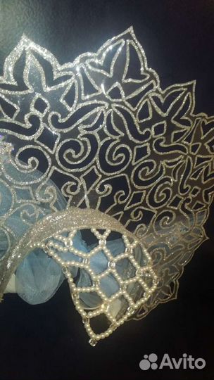 Корона снегурочки - кокошник