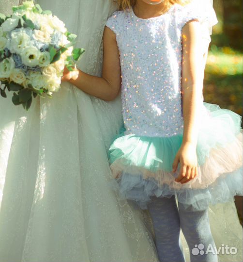 Платье для девочки 104 110