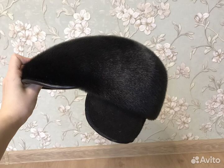 Мужская кепка из нерпы