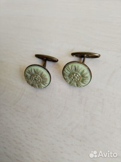 Запонки старые, заколки для галстука