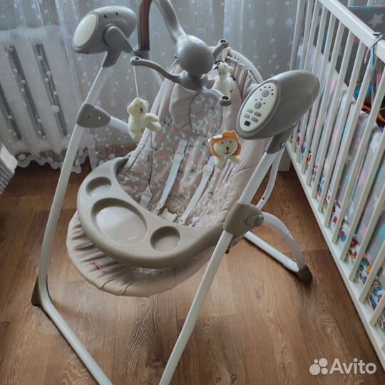 Детские электронные качели