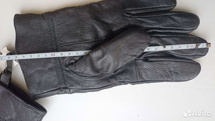 Перчатки кожа новые