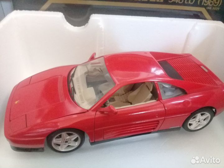 1/18 Bburago Ferrari 348tb Италия 1992г
