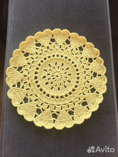 Салфетка крючком
