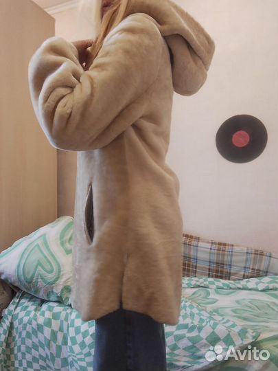 Мутоновая шуба 46-48