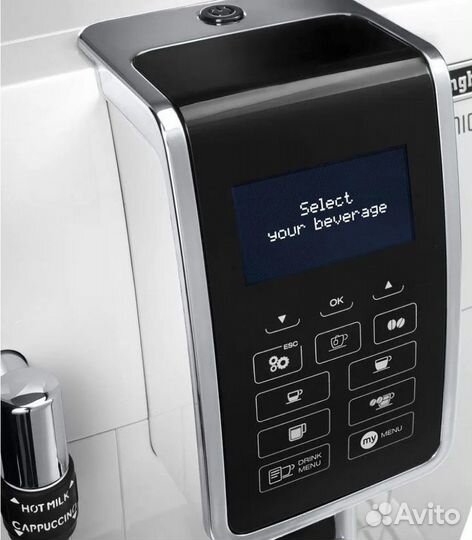 Кофемашина DeLonghi ecam 350.55.SB, серебристый