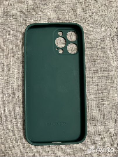 Тонкий силиконовый чехол iPhone 13 pro max