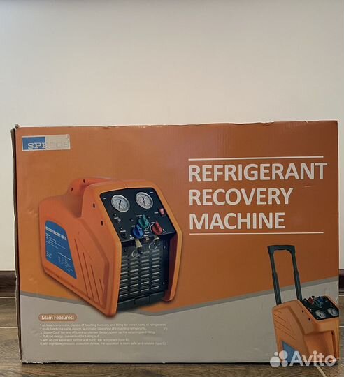 Станция эвакуации фреона новая