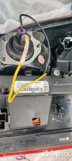 Фонари в крышку багажника w166 Mercedes