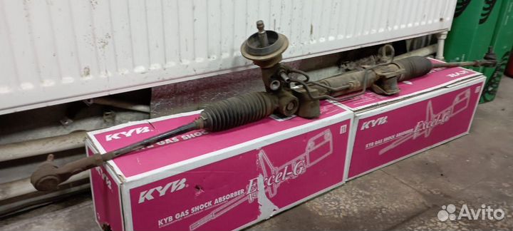 Peugeot 4007 рулевая рейка в сборе с тягами