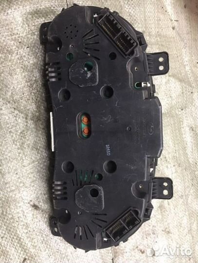 Комбинация приборов hyundai solaris 1 МКПП