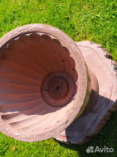 Кашпо из бетона