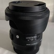 Объектив Sigma 24 1.4 Canon EF