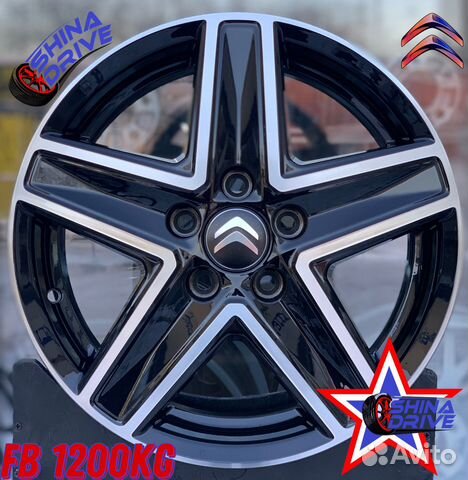 Диски Citroen Bus R16 5x108 Black Groove купить в Москве | Авито