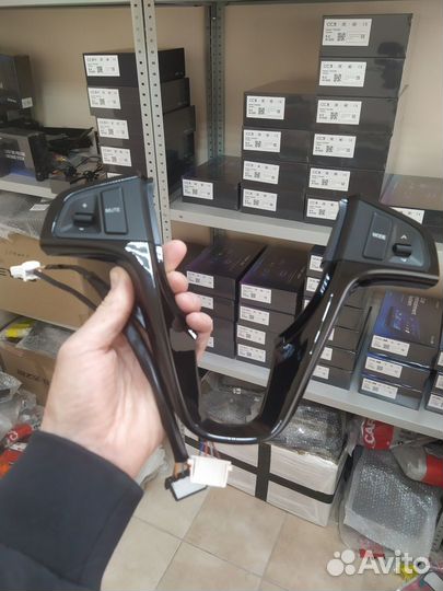 Кнопки на руль hyundai solaris 1 (Мульти-руль)