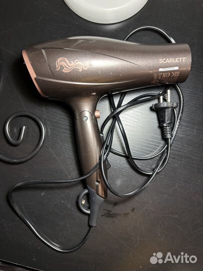 Фен на запчасти scarlett