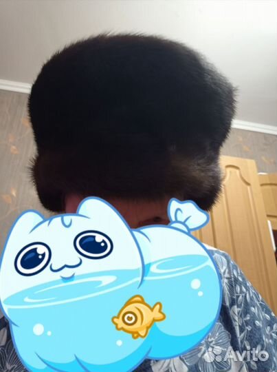 Шапка зимняя норковая женская