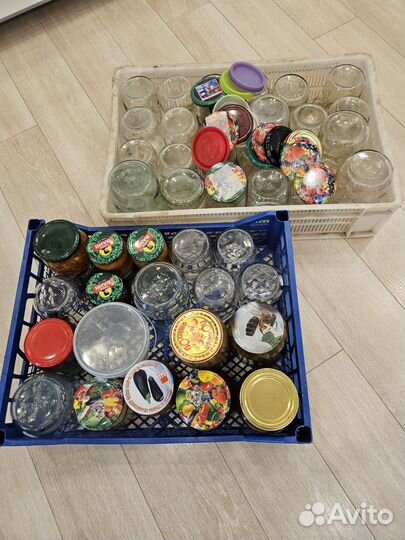 Банки стеклянные