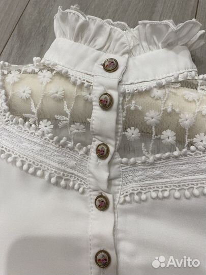 Блузка маленькая леди 122