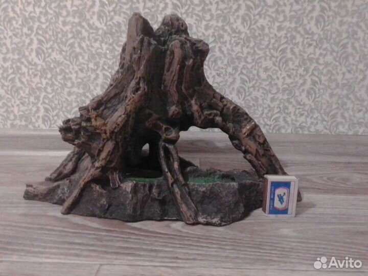 Коряга в аквариум